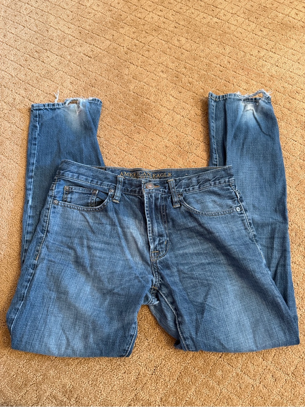 American Eagle Men’s Slim Straight Dark Wash Jeans Size 30/32